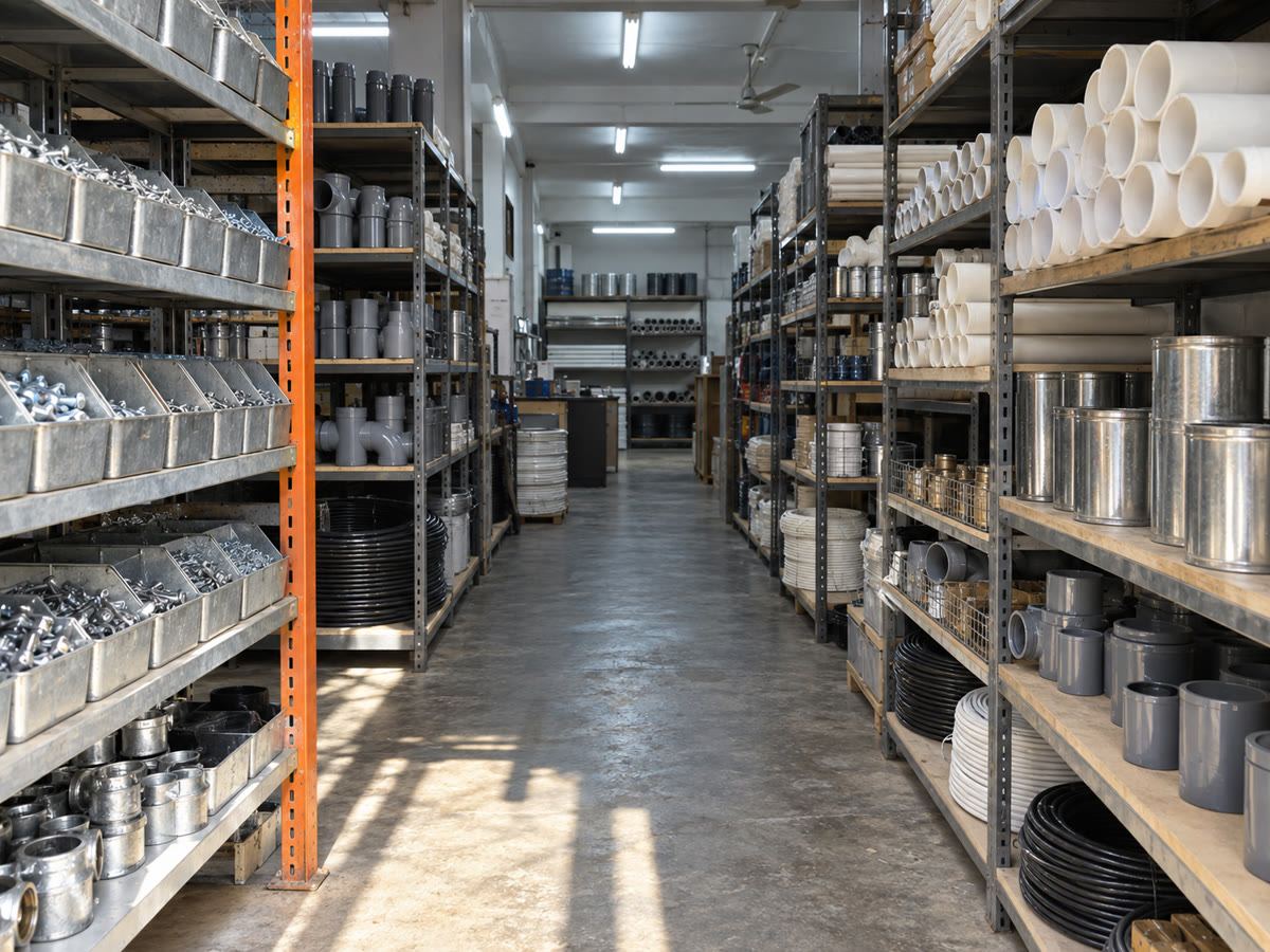 ගැඹුරු hardware ඇවිදුම, ළඟම රාක්කේ තැඹිලි කණුවක්